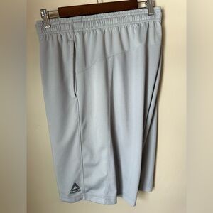 Men’s Reebok grey athletic shorts XXL 9” Inseam